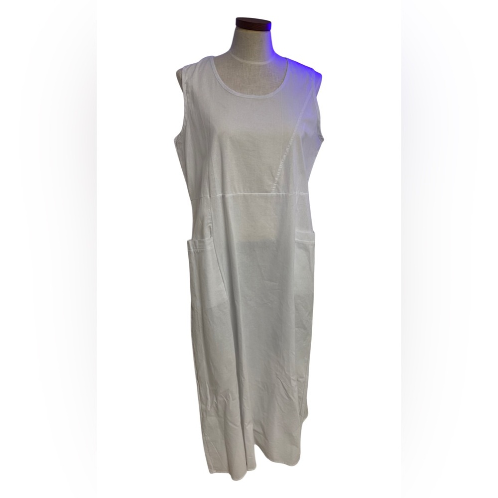 White Linen Rusticae Dress
